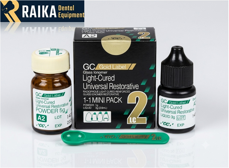 قیمت گلاس آینومر لایت کیور GC
